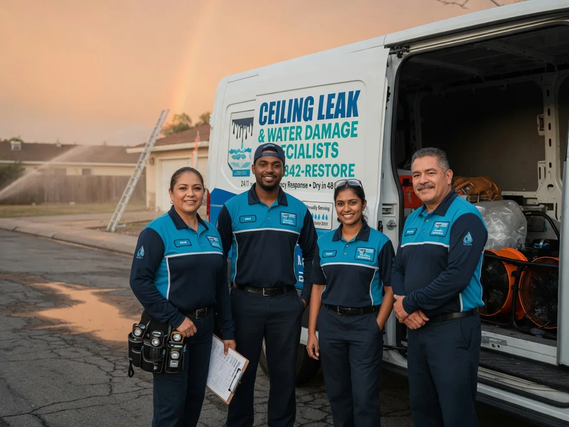 Ceiling Leak Cleanup company in East Freedom, PA